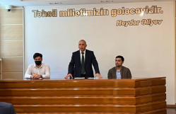 APREL DÖYÜŞLƏRİ: VƏTƏN MÜHARİBƏSİNDƏKİ ZƏFƏRİN TƏMƏLİ ADLI TƏDBİR KEÇİRİLİB