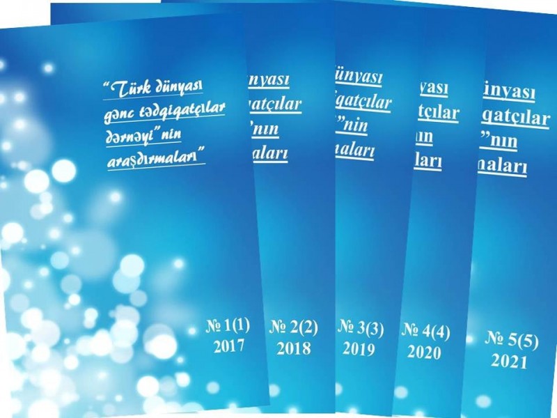 Tarix fakültəsində fəaliyyət göstərən "Türk dünyası Gənc tədqiqatçılar Dərnəyinin Araşdırmaları" jurnalının 2021-ci il tarixli 5-ci sayına məqalə qəbulu elan edilir.