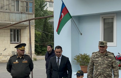 BDU-nun şəhid məzunu Ceyhun Şalıyevin ailəsi ziyarət edilib