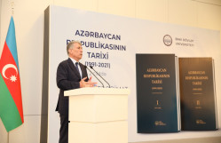 BDU-nun nəşr etdiyi “Azərbaycan Respublikasının tarixi (1991-2021-ci illər)“ kitabının təqdimatı keçirilib