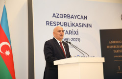 BDU-nun nəşr etdiyi “Azərbaycan Respublikasının tarixi (1991-2021-ci illər)“ kitabının təqdimatı keçirilib