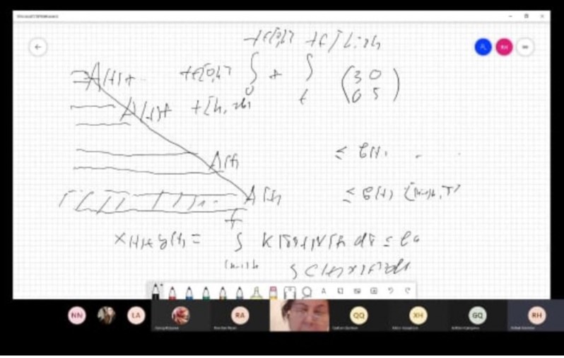 “Əməliyyatlar tədqiqi və ehtimal nəzəriyyəsi” kafedrasınin Teams platforması üzərindən online elmi seminarı keçirilmişdir.