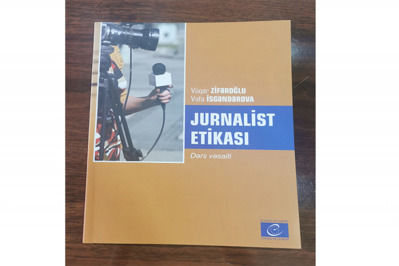 "Jurnalist etikası" kitabı çapdan çıxıb