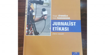 "Jurnalist etikası" kitabı çapdan çıxıb