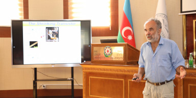 Almaniyanın Dortmund Texniki Universitetinin professorunun BDU tələbələri üçün ustad dərsi