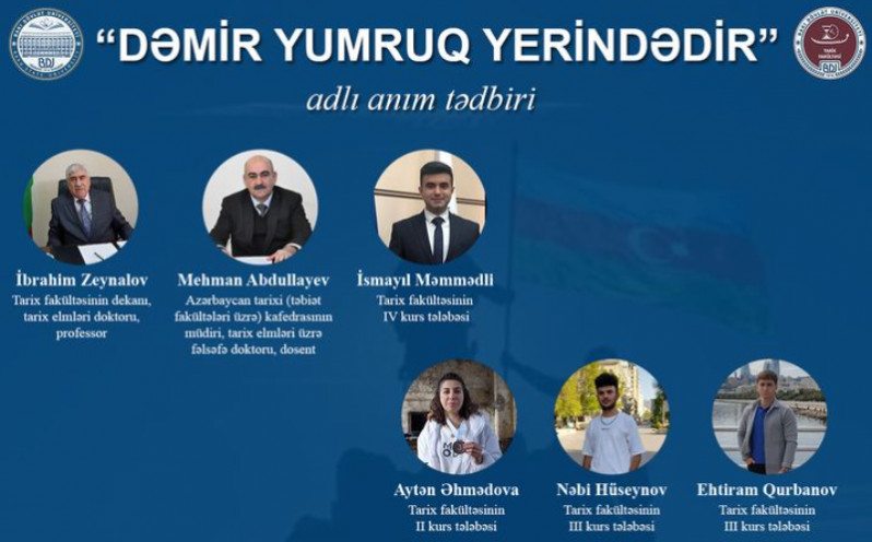 "Dəmir yumruq yerindədir" adlı tədbir keçiriləcək