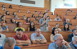 Professor Sadiq Quliyevin ustad dərsi keçirilib