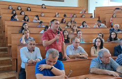 Professor Sadiq Quliyevin ustad dərsi keçirilib