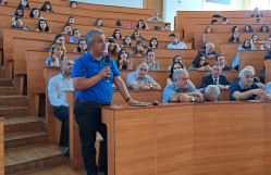 Professor Sadiq Quliyevin ustad dərsi keçirilib