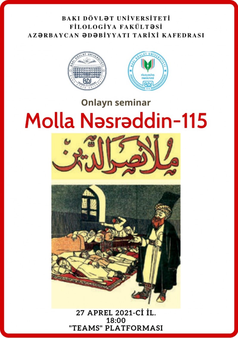 “Molla Nəsrəddin” jurnalının 115 illiyinə həsr olunmuş seminar keçiriləcək