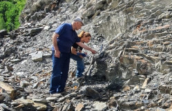 Geologiya fakültəsinin bir qrup profesor-müəllim heyəti Filizçay kolçedan-polimetal yatağında olmuşlar