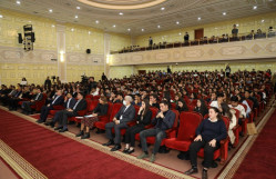 BDU tələbələri ilə “Qarabağın dirçəlişində həmrəyliyin rolu” mövzusunda görüş