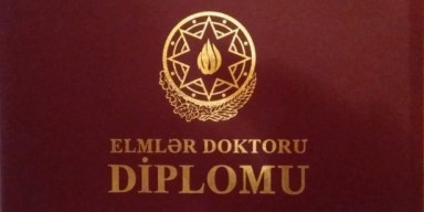 Sabiq doktorantımız elmlər doktoru Elmi dərəcəsini alıb