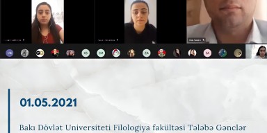 Filologiya fakültəsi Tələbə Gənclər Təşkilatının təşəbbüsü ilə akademik Zərifə Əliyevanın 98 illiyinə həsr olunmuş onlayn tədbir keçirilib