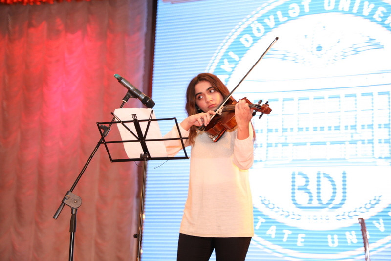 BDU-da görkəmli bəstəkar Fikrət Əmirovun 100 illik yubileyinə həsr olunmuş konsert proqramı