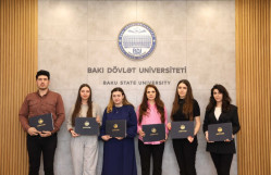 BDU-nun Qazax Milli Universiteti ilə ikili diplom proqramının ilk məzunlarına diplomlar təqdim olunub