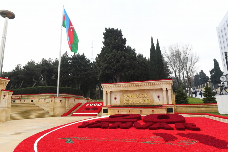 “20 Yanvar şəhidlərinin qəhrəmanlığı Azərbaycan gəncləri üçün örnəkdir”