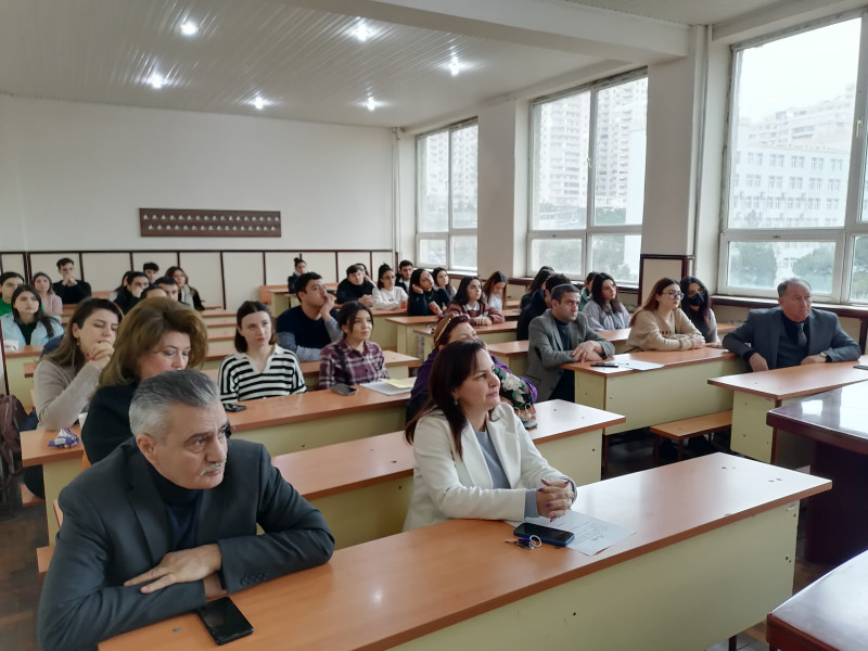 BDU-da “Azərbaycan Milli Kitabxanasının sənəd-informasiya resurslarının təhlili” adlı elmi seminar