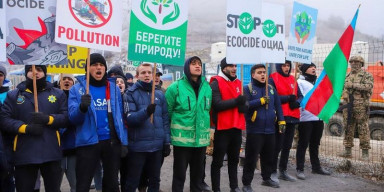 452 BDU könüllüsü Laçın-Xankəndi yolundakı ekoaksiyada aktiv iştirak edir