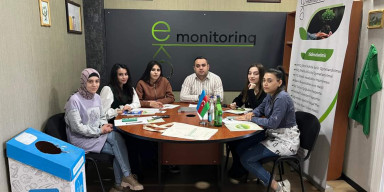 Tələbələr “Eko Monitorinq” MMC-də istehsalat təcrübəsində