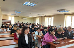 BDU-nun nəzdində “Gənc istedadlar” liseyində “Unudulmayan acı-Xocalı” adlı tədbir