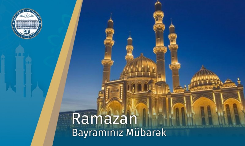 Ramazan bayramınız mübarək!