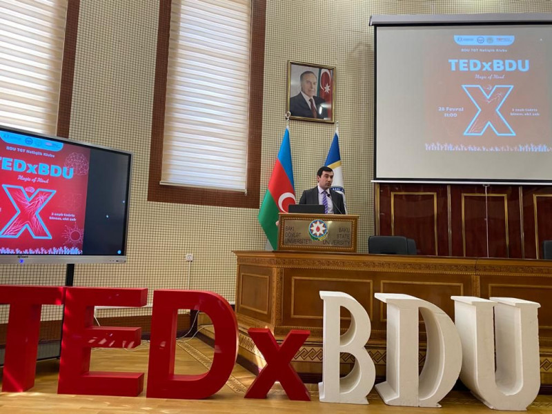 TEDxBDU layihəsinin təqdimatı