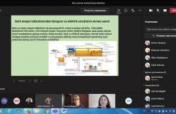 Ekoloji kimya kafedrasında onlayn elmi seminar keçirilib