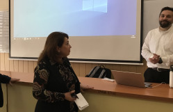 Vayoming Universitetinin elmi işçisi tərəfindən seminarı keçirildi