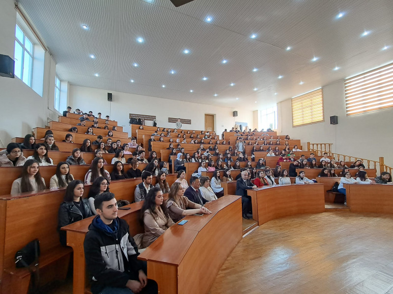 BDU-nun Kimya fakültəsində “Heydər Əliyev müasir Azərbaycanın qurucusudur” adlı tədbir