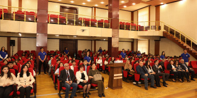 ETSN yanında Bioloji Müxtəlifliyin Qorunması Xidməti BDU-da maarifləndirici görüş keçirib