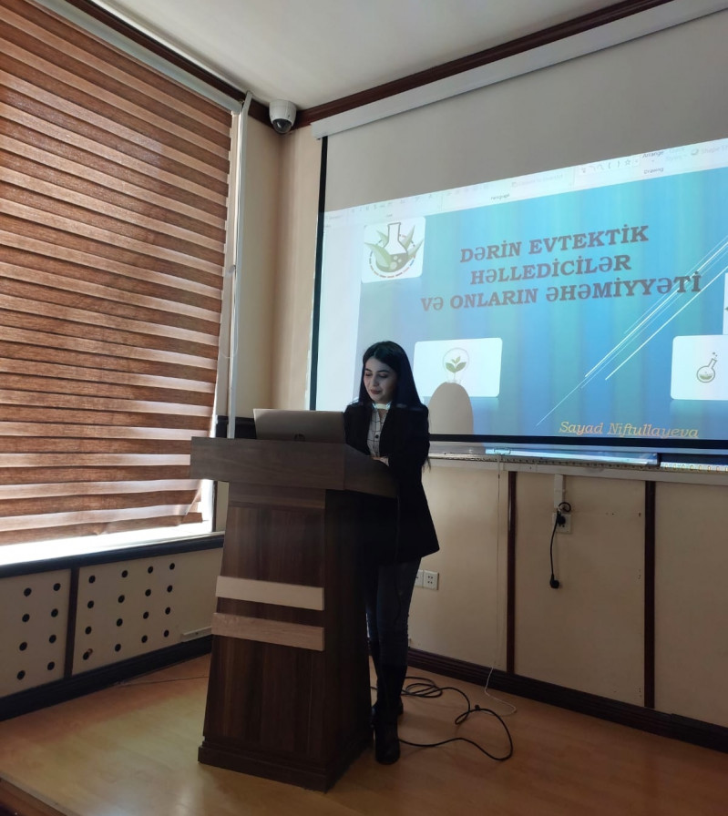 Kimya fakültəsində növbəti elmi seminar keçirilib