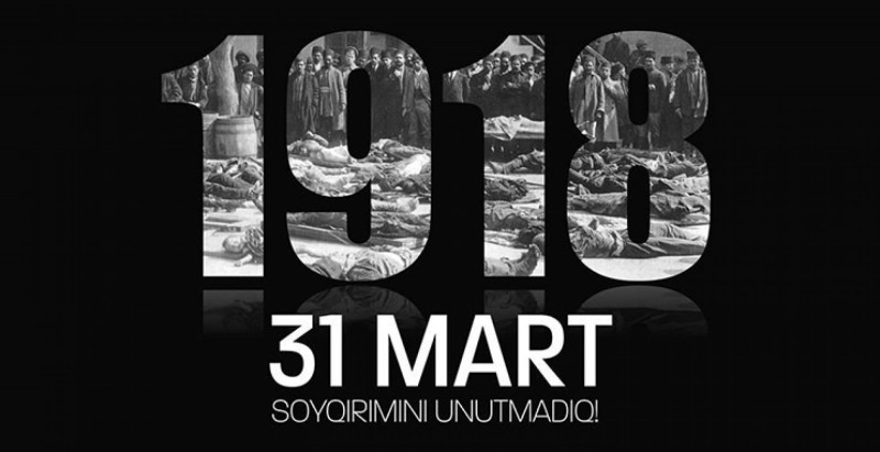 31 mart Azərbaycanlıların soyqrımı günü həsr edilmiş tədbir