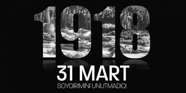 31 mart Azərbaycanlıların soyqrımı günü həsr edilmiş tədbir