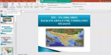 Türk xalqları tarixi kafedrasının təşkilatçılığı ilə “Türk xalqları tarixinin aktual problemləri: XIX-XX əsrlərdə Balkanlarda etnik təmizləmə siyasəti”elmi seminar  keçirilib