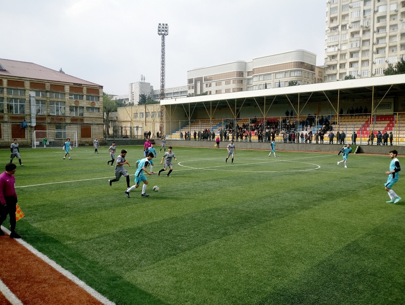 BDU-da Ümummilli lider Heydər Əliyevin 100 illik yubileyinə həsr olunmuş fubol turniri davam edir