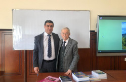 Fizika fakültəsində professor Sərhəddin Abdullayevlə görüş keçirilib