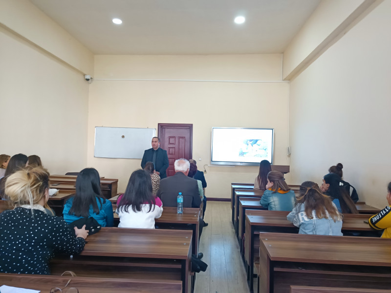 BDU-da Acınohur və Sarıca düzlərində ceyran populyasiyasının bərpasına dair elmi seminar