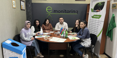 BDU tələbələrinin “Eko Monitorinq” MMC-də istehsalat təcrübəsi başa çatıb