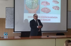 Biologiya fakültəsində ustad dərsi keçirilmişdir