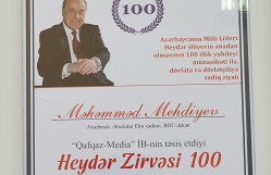  “HEYDƏR ZİRVƏSİ 100” medalı və diplomu