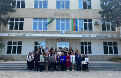 BDU-nun nəzdində İqtisadiyyat və Humanitar Kollecdə “Kitabxana işinin inkişafında Ümummilli Lider Heydər Əliyevin rolu” adlı elmi seminar