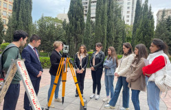 Geodeziya tədris təcrübəsi uğurla tamamlanıb