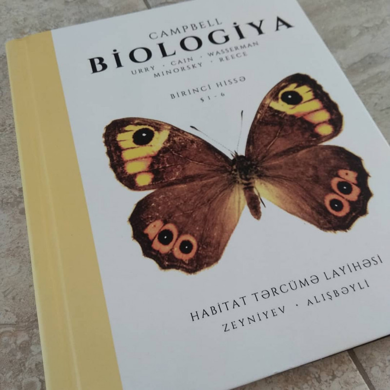 Campbell Biologiya dərsliyinin təqdimatı