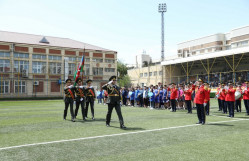 BDU-da Yasamal rayonunda yerləşən ali məktəb və kolleclər arasında idman turnirinin bağlanış mərasimi