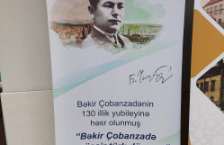 Filologiya fakültəsinin müəllim və tələbələri “Bəkir Çobanzadə və müasir türk dünyası” mövzusunda  tələbə elmi konfransında iştirak ediblər