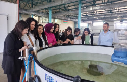 BDU tələbələri Azerbaijan Fish Farm MMC-də