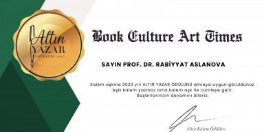 PROFESSORUMUZ MÜKAFATA LAYİQ GÖRÜLÜB