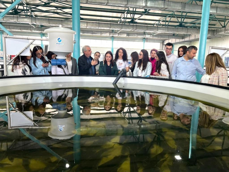 BDU tələbələri “Azerbaijan Fish Farm” MMC-də