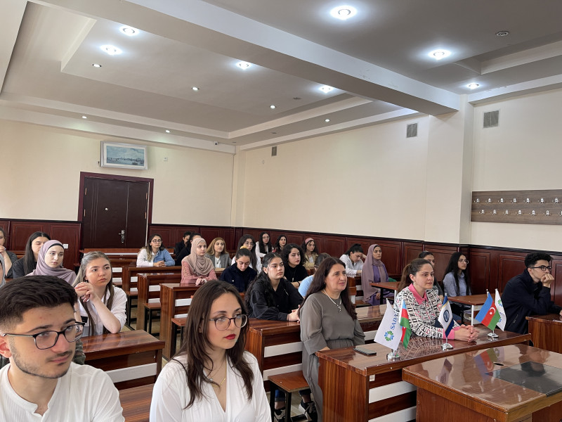 BDU-nun SABAH tələbələri üçün seminar: “Kimya elminin həyatımızda rolu”